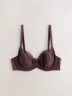 Next DD-H Side Support Wired Full Cup Bra Chocolate Outlet