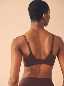 Next Chocolate Nude Full Cup A-E Smoothing Ultimate Comfort Bras 2 Pack