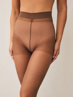 Next Coffee Matt 15 Denier Tights 3 Pack