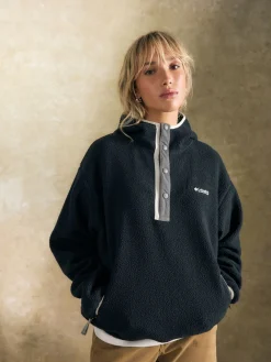 Columbia Helvetia™ II Hoodie Brown Fleece Black Sale