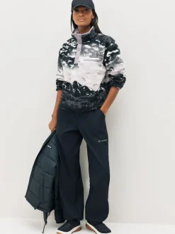 Columbia Helvetia™ II Printed Cropped Half Snap Fleece Lavender Purple Online