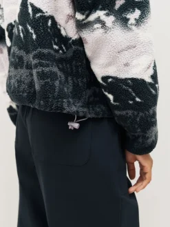 Columbia Helvetia™ II Printed Cropped Half Snap Fleece Lavender Purple Online