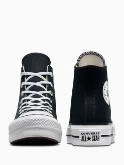 Converse Pale Platform Lift High Top Trainers Black Online