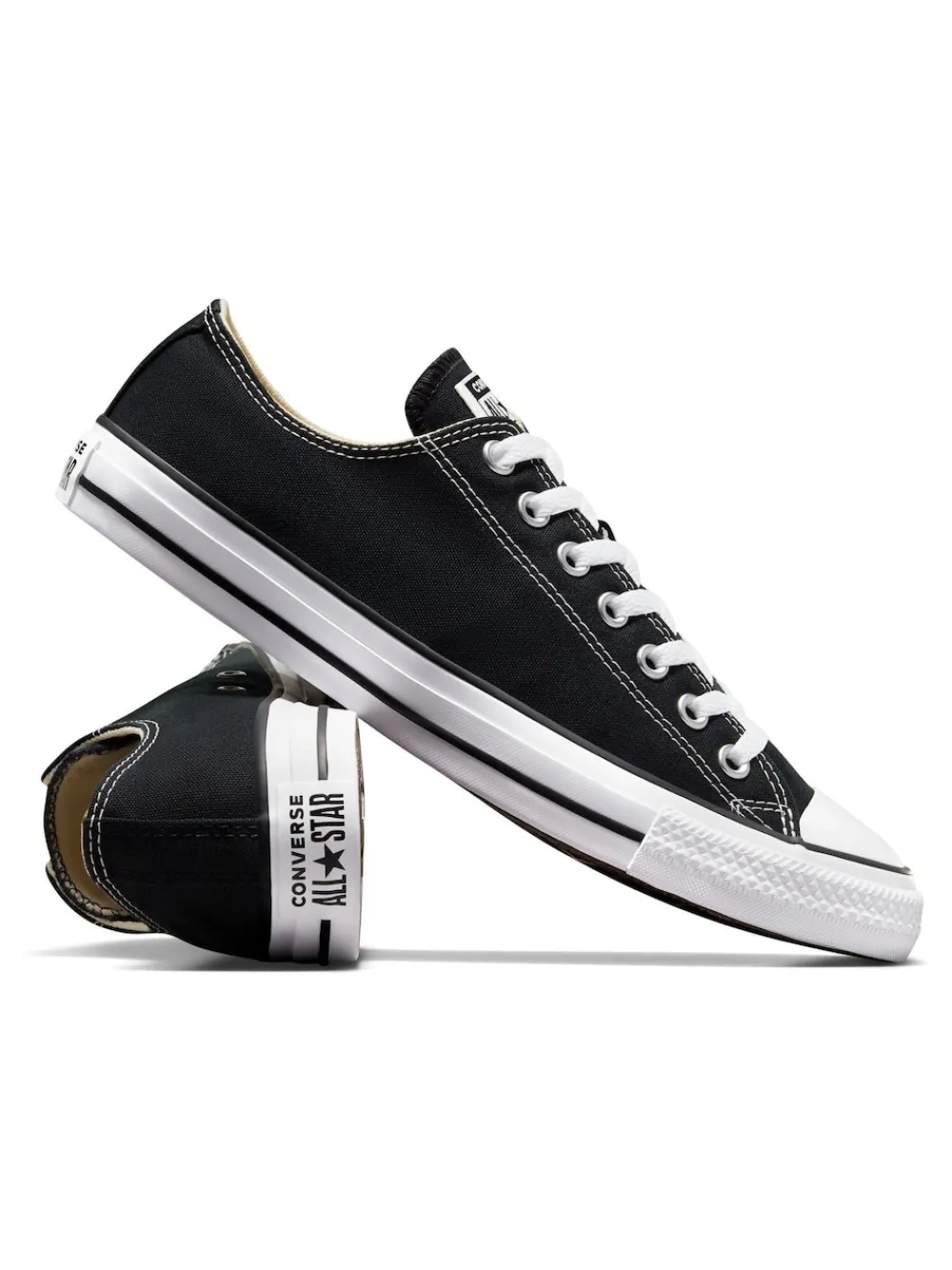 Converse Chuck Ox Trainers Black White New