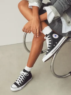 Converse Standard Fit Chuck Taylor All Star High Trainers Black/White Best