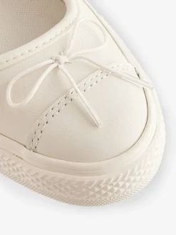 Converse Cream Chuck Taylor All Star Dainty Ballerina Trainers Hot