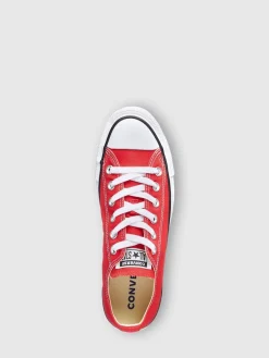 Converse Standard Fit Chuck Taylor All Star Ox Trainers Red Best