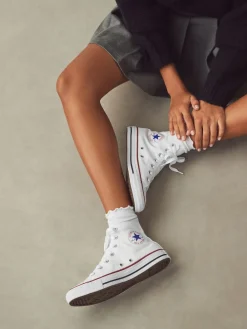 Converse Chuck High Trainers White Outlet