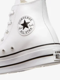 Converse Platform Lift Chuck Taylor Leather High Trainers White Online