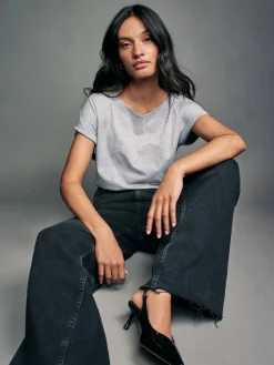 Next Core Cap Sleeve 100% Cotton T-Shirts 10 Pack Discount