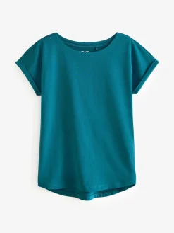 Next Core Cap Sleeve 100% Cotton T-Shirts 10 Pack Discount