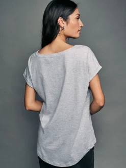 Next Core Cap Sleeve 100% Cotton T-Shirts 10 Pack Discount