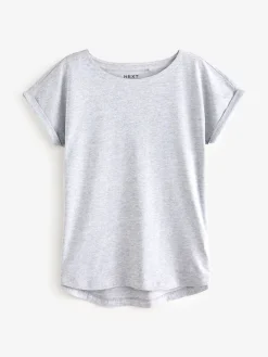 Next Core Cap Sleeve 100% Cotton T-Shirts 10 Pack Discount