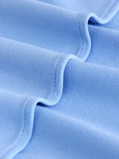 Next Cornflower Blue Cape Maxi Dress Outlet