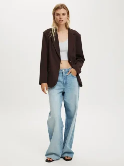 Cotton On Brown Lolita Blazer Online