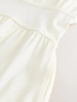 Next Midi Dress Cream New