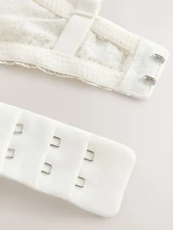 Next Non Pad Balcony Premium Lace Bra Cream Clearance