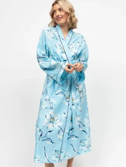 Cyberjammies Blue Long Dressing Gown New