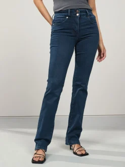 Next Lift, Slim And Shape Bootcut Jeans Dark Blue Denim Outlet