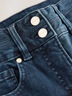 Next Slim Lift And Shape Jeans Dark Blue Denim Discount