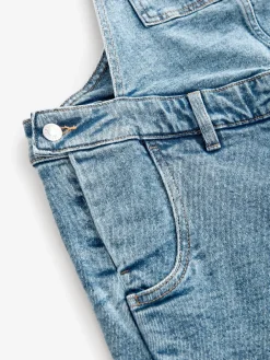 Next Dark Blue Maternity Denim Dungaree Hot