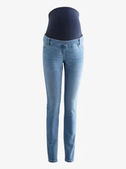 Next Dark Blue Maternity Skinny Jeans Hot