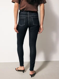 Next Skinny 360° Stretch Jeans Dark Blue Best