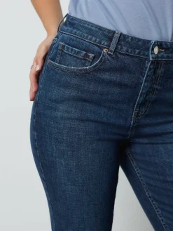 Next Mid Rise Authentic Bootcut Jeans Denim Dark Blue New