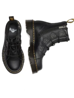 Dr. Martens Black 1460 Bex Ltt Milled Nappa Boots Hot