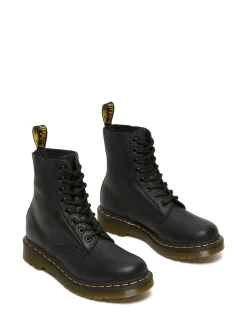 Dr. Martens Black 1460 Pascal Virginia Lace-Up Leather Boots Online