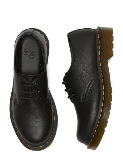 Dr. Martens Black 1461 Virginia Shoes Hot