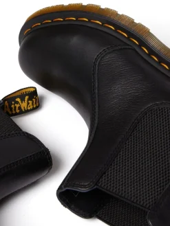 Dr. Martens Black 2976 Virginia Chelsea Leather Boots