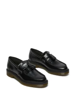 Dr. Martens Black Adrian Smooth Leather Shoes Outlet