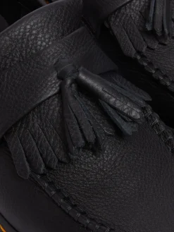 Dr. Martens Black Adrian Virginia Shoes Clearance