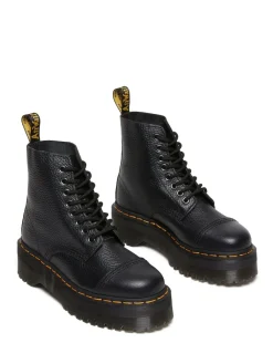 Dr. Martens Black Sinclair Milled Nappa Leather Boots