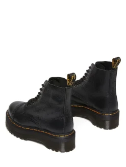 Dr. Martens Black Sinclair Milled Nappa Leather Boots