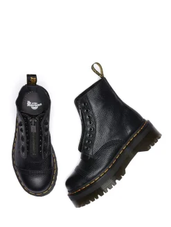 Dr. Martens Black Sinclair Milled Nappa Leather Boots