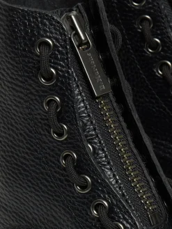 Dr. Martens Black Sinclair Milled Nappa Leather Boots