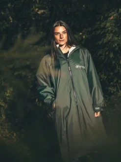 dryrobe Green Advance Adult Long Sleeve Changing Robe New