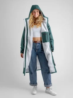 dryrobe Green Advance Adult Long Sleeve Changing Robe New