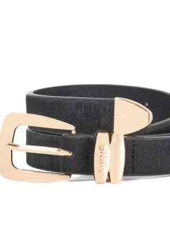 Dune London Black Niah Belt New