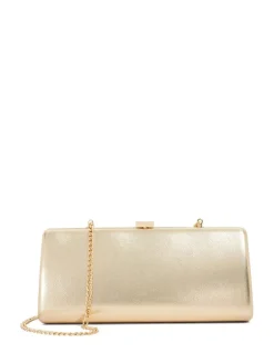 Dune London Belinda Tear Drop Clutch Gold Hot