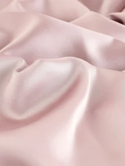 Next Dusky Pink Satin Cowl Neck Wedding Guest Bridesmaid Maxi Dress Best