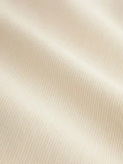 Next Cord Barrel Leg Trousers Ecru Outlet