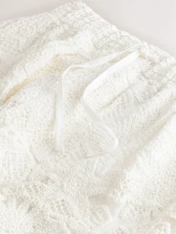 Next Ecru Crochet Tie Waist Shorts Best