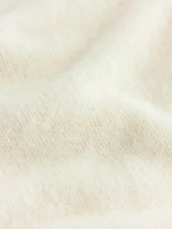 Next Heart Button Cardigan With Wool Ecru Hot