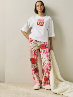 Next Ecru Jam Short Sleeve Pyjamas Discount