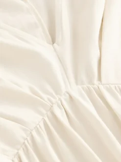 Next Jersey Kaftan Maxi Dress Ecru Sale