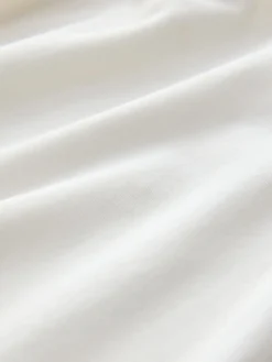 Next Long Sleeve Boat Neck T-Shirt Ecru Discount