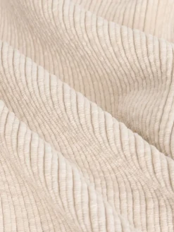 Next Ecru Wide Leg Soft Cord Trousers Sale